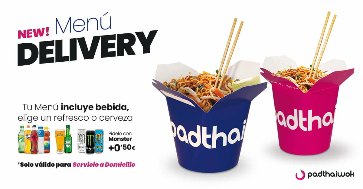 Menú delivery padthaiwok